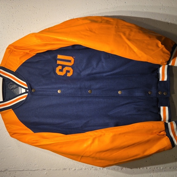 Steve & Barry's Other - Syracuse University Orangemen NCAA Varsity Jacket (2XL)